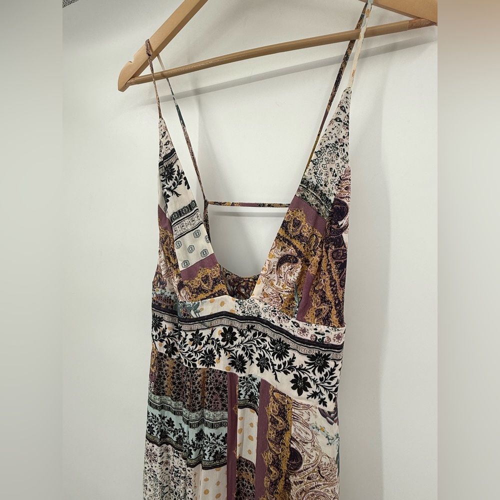 Free People Margarita Patchwork Jumpsuit - Picture 6 of 10